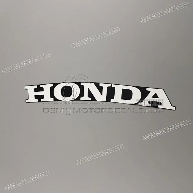 Logo HONDA Dolnej Owiewki Honda CBR650F Prawa Strona OEM 86103MJEDD0ZC