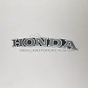 Autocollant logo Honda Wing pour réservoir, côté droit