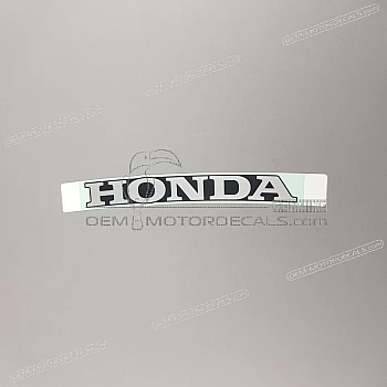Belly pan decal