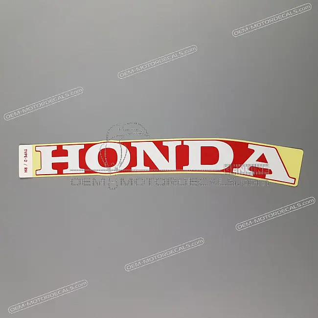 Honda CBR650R Prawa osłona silnika HONDA Naklejka prawa strona OEM 86103MKND10ZB