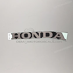 Belly pan decal, right side