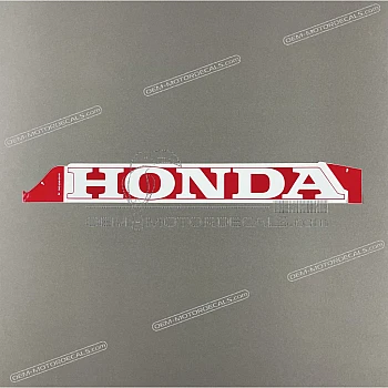 Belly pan decal, right side