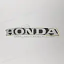 Emblema HONDA para quilla inferior, lado izquierdo