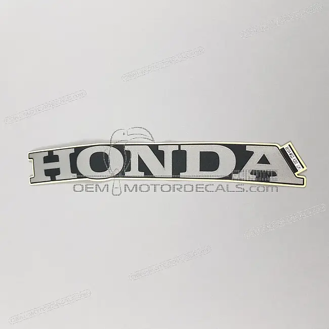 Honda CBR500R Lower Cowl HONDA Emblem Left Side OEM 86104MGZK20ZA