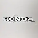 Lower fairing HONDA graphic, left side