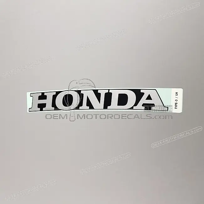 Honda CBR500R Aufkleber untere Verkleidung links OEM 86104MKPJ00ZA