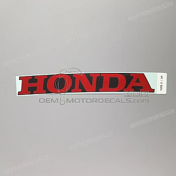 Naklejka na dolną owiewkę, pług, lewa strona