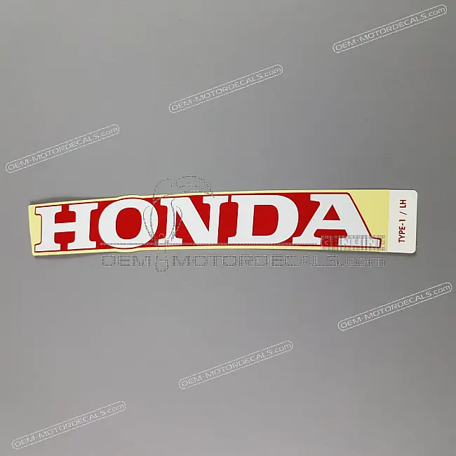 Honda CBR500R Autocollant Sabot Moteur CBR Côté Gauche OEM 86104MKPJ00ZC