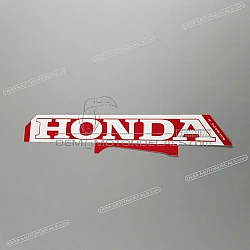 Belly pan decal, left side