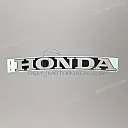 Emblema HONDA carena inferiore, lato sinistro