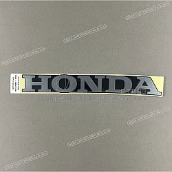Belly pan decal, left side