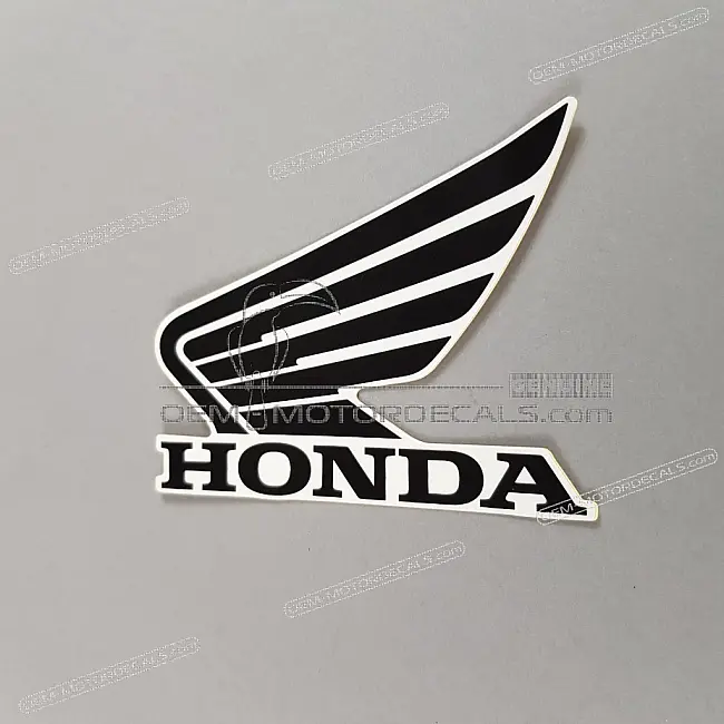 Honda CBR125R Left Fairing Wing Logo Decal Left Side OEM 86105KPP620ZA