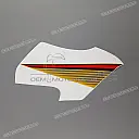 Pegatina de depósito de combustible, lado derecho