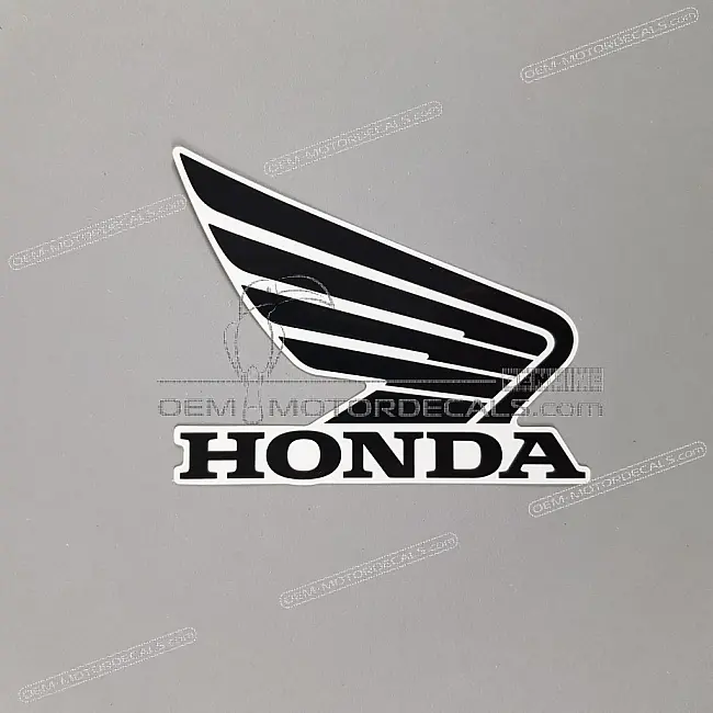 Honda CBR125R Adesivo Ala Carenatura Destra OEM 86171KPPT00ZA Grafica di Fabbrica Autentica
