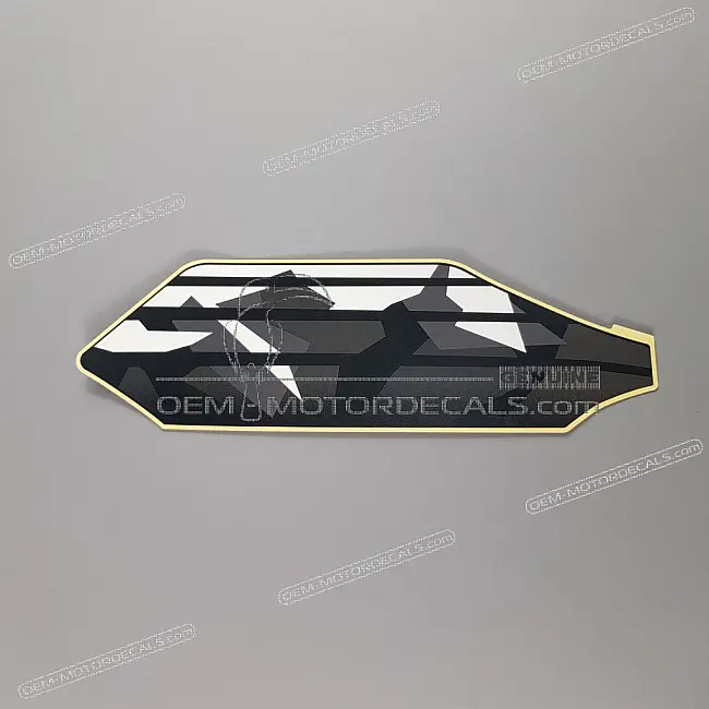 Autocollant graphique de réservoir droit Honda CB650F authentique OEM 86171MJEG00ZB