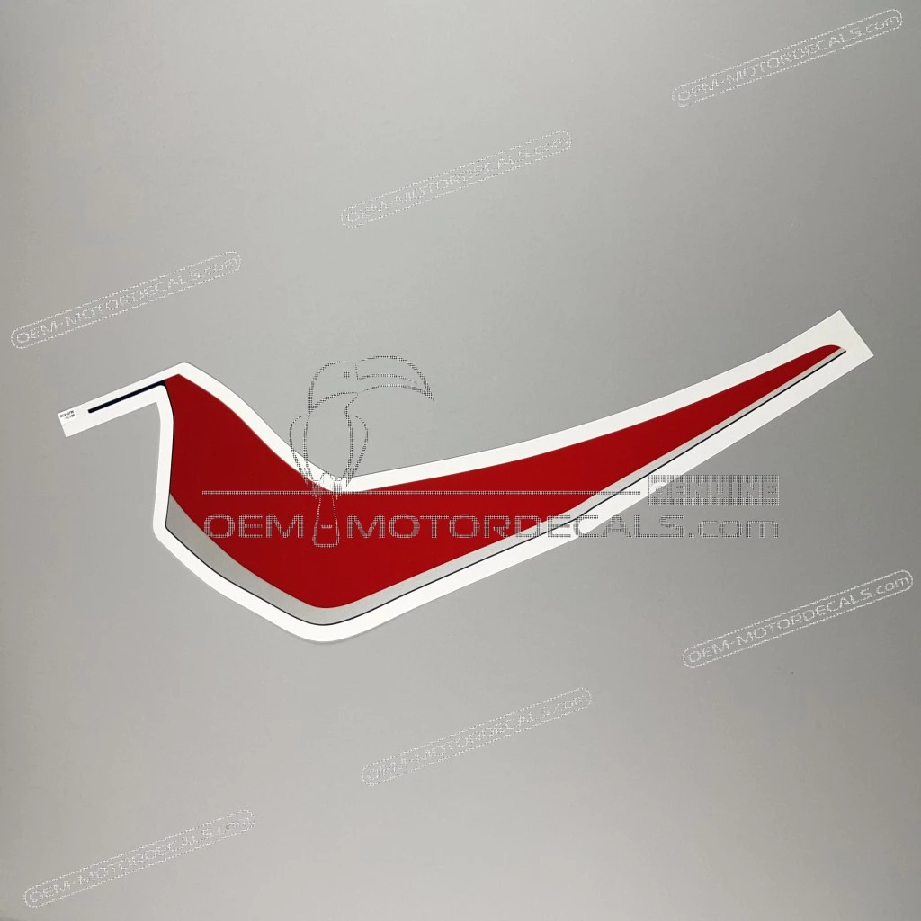 Honda Africa Twin Brandstoftank Sticker Rechterkant OEM 86171MJPE50ZA Originele Fabriekssticker Decal