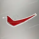 Africa Twin brandstoftank sticker, rechterkant