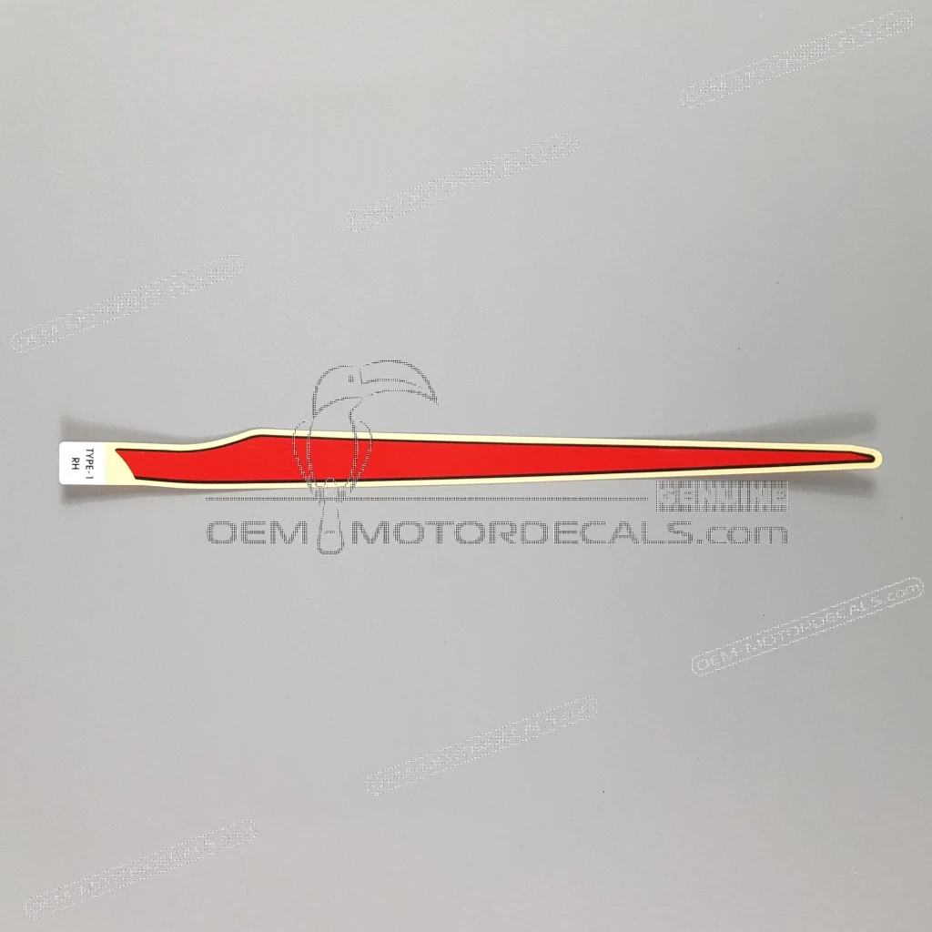 Honda CBR650R Adesivo Serbatoio Lato Destro OEM 86171MKND10ZB Grafica Originale di Fabbrica per Moto