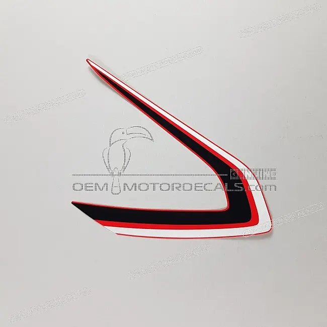 Honda CB500F Fuel Tank Stripe Right Side OEM 86171MKPJ40ZC