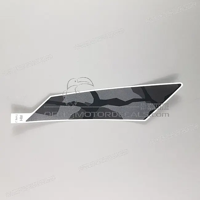 Autocollant de réservoir Honda CB500X côté droit OEM 86171MKPJ80ZB
