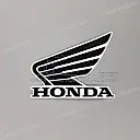 Left side fairing Honda Wing mark