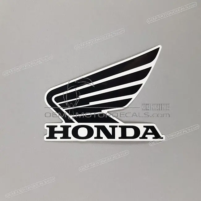 Honda CBR125R Left Side Fairing Wing Mark Decal OEM 86172KPPT00ZA