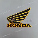 Tank Honda vleugel sticker, linker kant