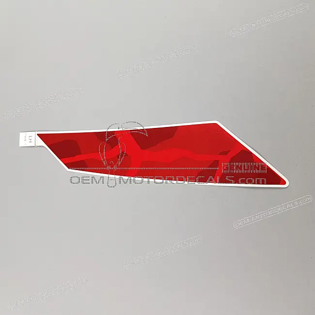 Honda CB500X Fuel Tank Stripe Left Side OEM 86172MKPJ80ZC