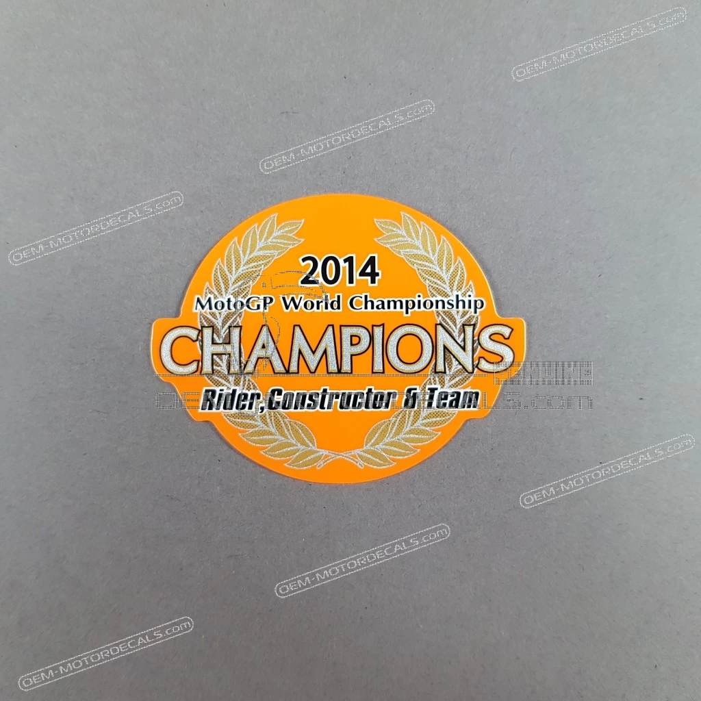Honda CBR125R Fuel Tank CHAMPION TYPE Emblem OEM 86173KTYS30ZA