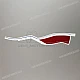 Autocollant de réservoir droit Honda CRF1000 Africa Twin OEM 86173MKKD20ZA