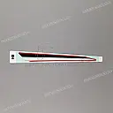 Fuel tank stripe, right side front
