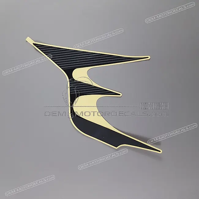 Honda CBR125R Tankstrip linkerzijde OEM 86174KPP620ZA Originele Fabrieksafbeelding