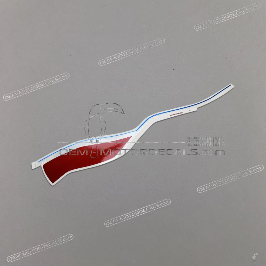 Autocollant réservoir gauche Honda CRF1000 Africa Twin OEM 86174MKKD20ZA
