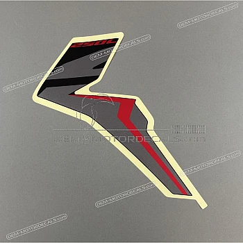 Side cowling decal, left side