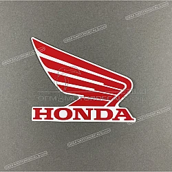 Fuel tank wing emblem sticker, right side