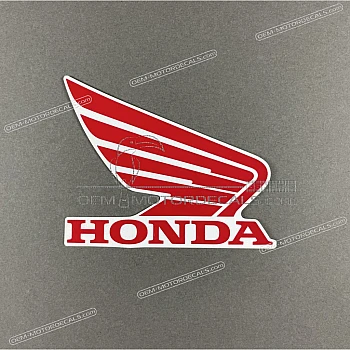 Fuel tank wing emblem sticker, right side