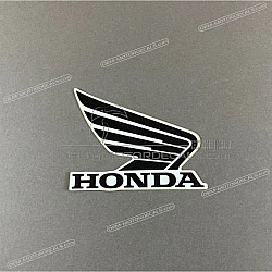Autocollant logo Honda Wing, aile droite, côté droit