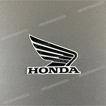 Pegatina del logo Honda Wing del ala derecha, lado derecho