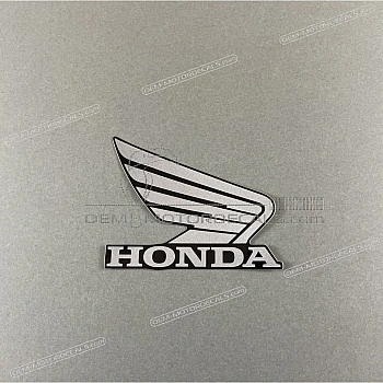 Emblema Honda Wing del carenado lateral derecho