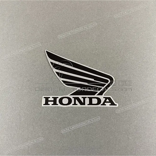 Autentico adesivo logo ala destra Honda CB125R Lato Destro OEM Parte 86201K98E50ZB