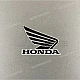 Originele Honda CB125R Rechter Vleugel Honda Logo Sticker Rechterkant OEM Onderdeel 86201K98E50ZB