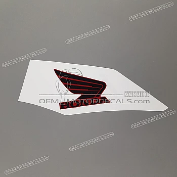Side cowling decal, right side