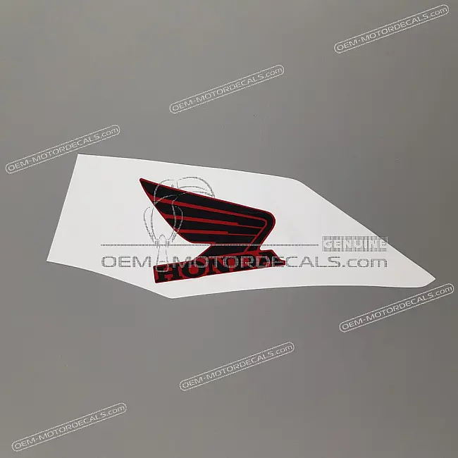 Honda CB125F Prawa owiewka Emblemat Honda Wing Prawa strona Oryginalny OEM 86201KPNE00ZD