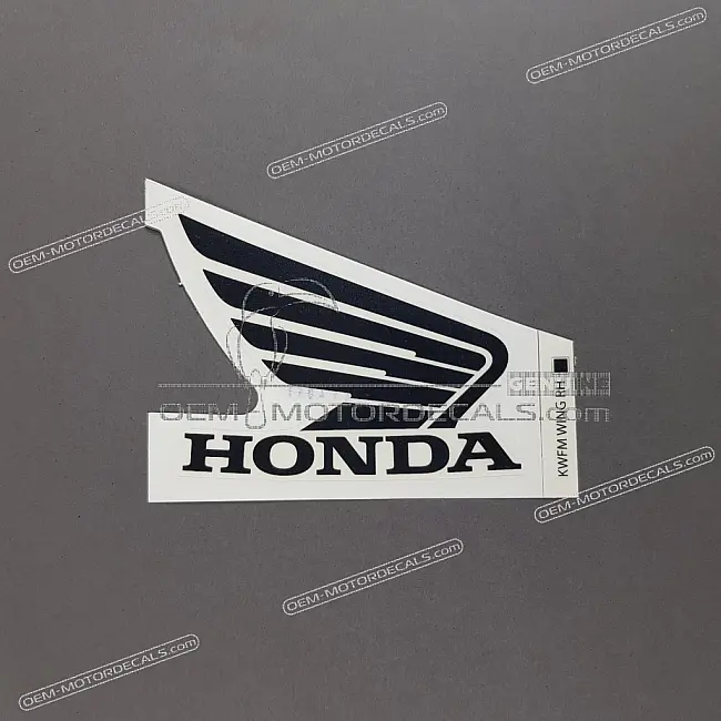 Honda CBF125 Rechter Kuipdeel Honda Vleugel Sticker Rechterkant OEM 86201KWFD10ZC