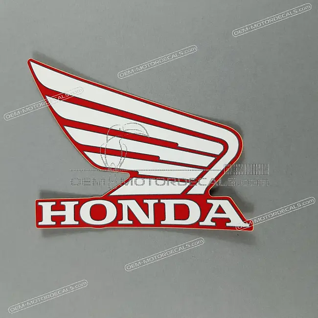 Honda CBR500R Rechtes Tank WING Emblem Rechte Seite OEM 86201MGZJ00ZE