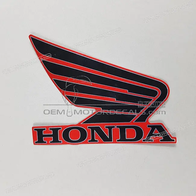 Honda CB500X Naklejka na owiewkę, prawa strona 95mm OEM 86201MGZJ80ZA