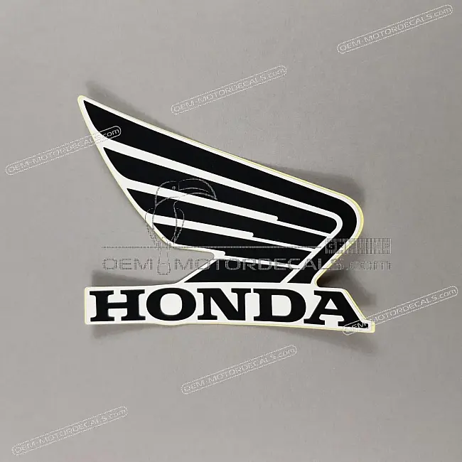 Honda CBR500R Fuel Tank CBR Emblem Right Side OEM 86201MGZK20ZA