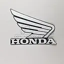Kraftstofftank Honda Wing Logo Emblem, rechte Seite