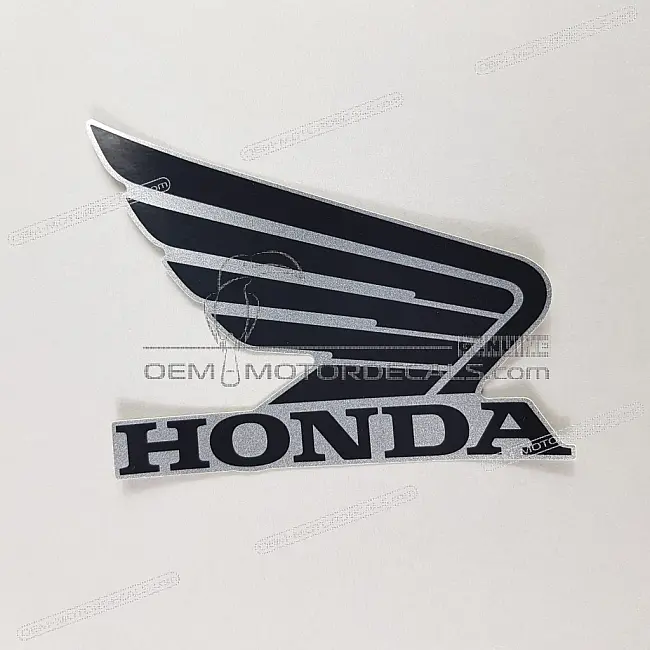 Honda CBR650F Serbatoio Carburante Logo Honda Wing Lato Destro OEM 86201MJEDD0ZB
