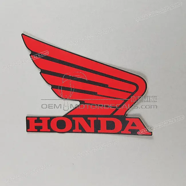 Honda CBR650F Serbatoio Logo Honda Wing Lato Destro OEM 86201MJEDD0ZC
